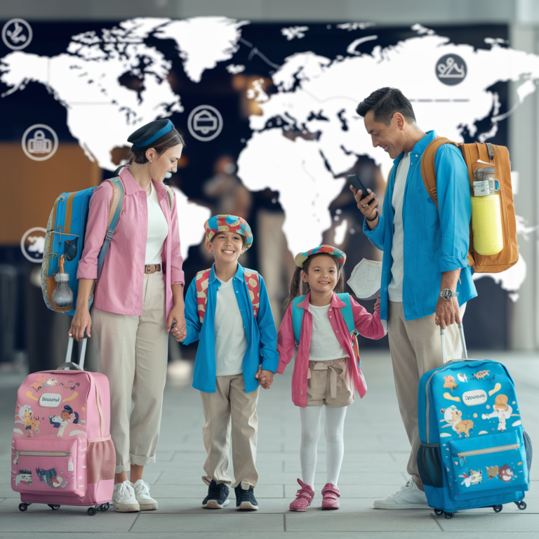 7 Astuces Géniales pour Voyager Sereinement avec des Enfants